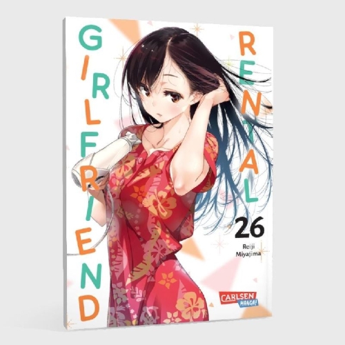 Buchcover und Innenansicht für das Buch: Kanojo, okarishimasu