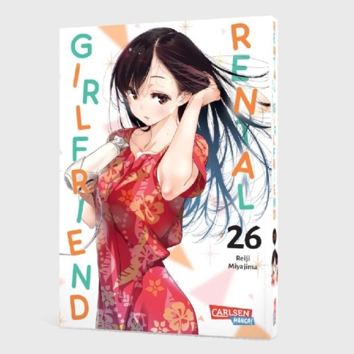 Buchcover und Innenansicht für das Buch: Kanojo, okarishimasu