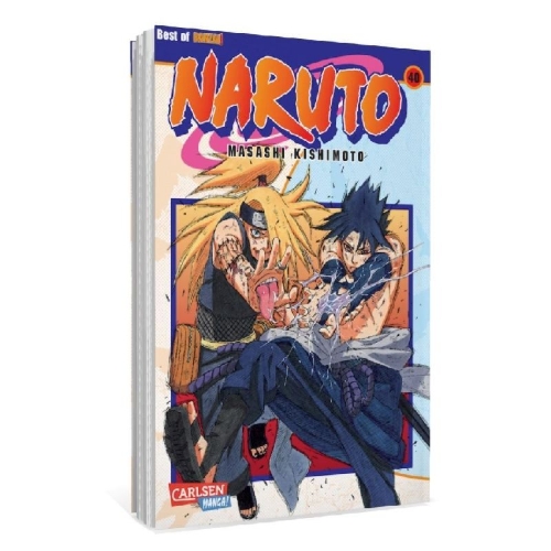 Buchcover und Innenansicht für das Buch: Naruto