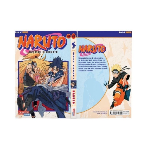 Buchcover und Innenansicht für das Buch: Naruto