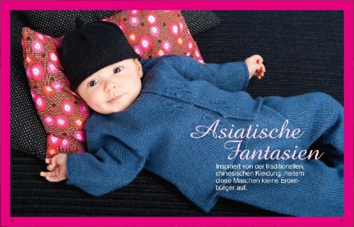 Buchcover und Innenansicht für das Buch: Niedliche Maschen für die Kleinsten