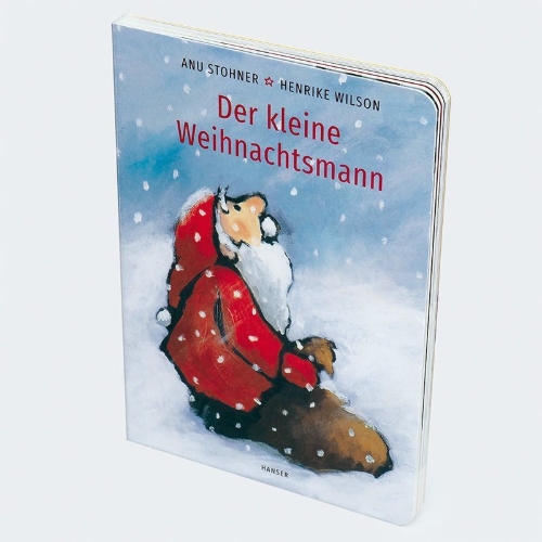 Buchcover und Innenansicht für das Buch: Der kleine Weihnachtsmann (Pappbilderbuch)