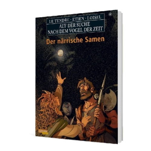 Buchcover und Innenansicht für das Buch: Auf der Suche nach dem Vogel der Zeit 11: Der närrische Samen
