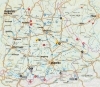 Buchcover und Innenansicht für das Buch: Die Wander-Bucket-List Bayern