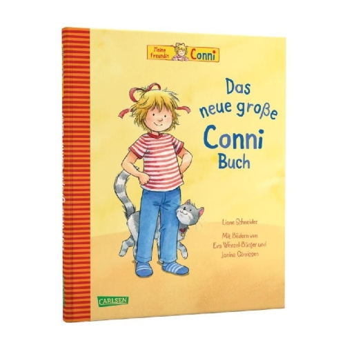 Buchcover und Innenansicht für das Buch: Conni-Bilderbücher: Das neue große Conni-Buch