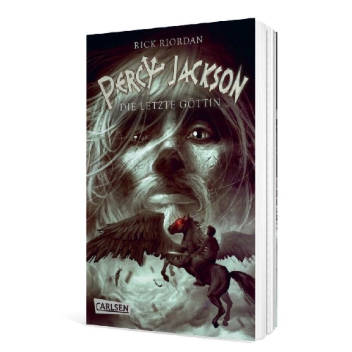 Buchcover und Innenansicht für das Buch: Percy Jackson: The last Olympian