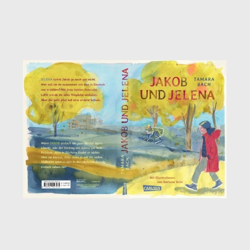 Buchcover und Innenansicht für das Buch: Jakob und Jelena