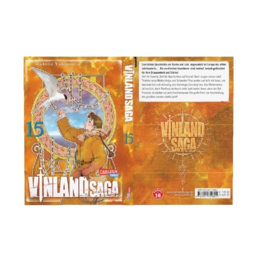 Buchcover und Innenansicht für das Buch: Vinland Saga