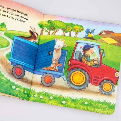 Buchcover und Innenansicht für das Buch: Baby Pixi (unkaputtbar) 69: Mein Lieblingsbuch vom Bauernhof