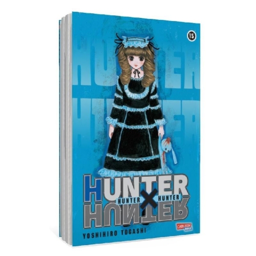Buchcover und Innenansicht für das Buch: Hunter X Hunter