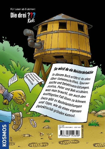 Buchcover und Innenansicht für das Buch: Die drei ??? Kids Detektivhandbuch (drei Fragezeichen)