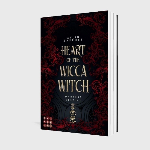 Buchcover und Innenansicht für das Buch: Heart of the Wicca Witch (Darkest Destiny 1)