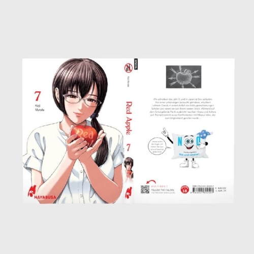Buchcover und Innenansicht für das Buch: AKAI RINGO