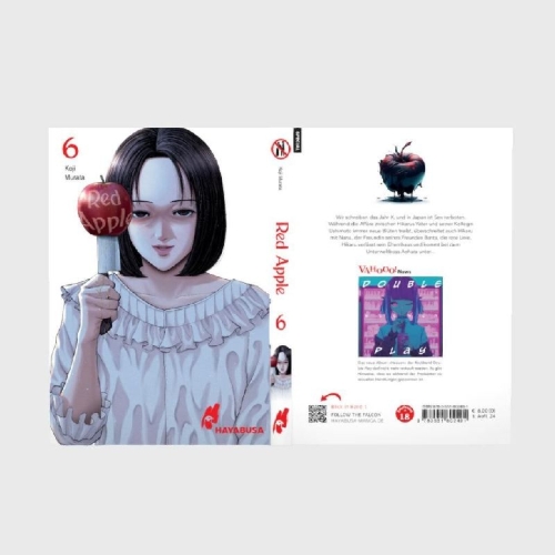 Buchcover und Innenansicht für das Buch: AKAI RINGO