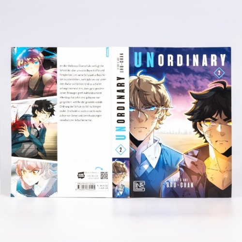 Buchcover und Innenansicht für das Buch: unOrdinary
