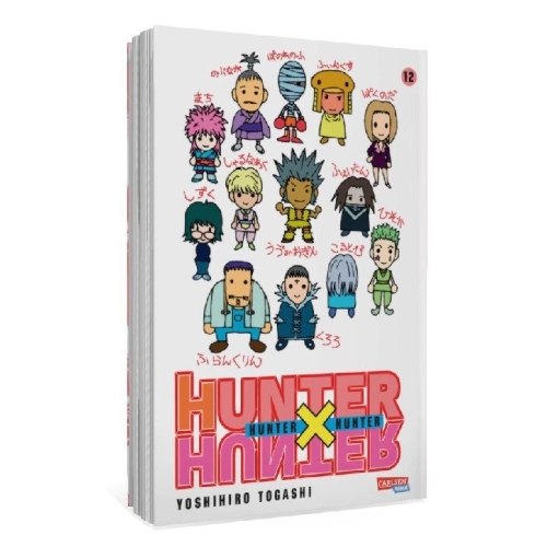 Buchcover und Innenansicht für das Buch: Hunter X Hunter