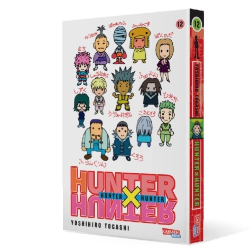 Buchcover und Innenansicht für das Buch: Hunter X Hunter