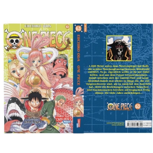 Buchcover und Innenansicht für das Buch: One Piece