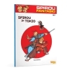 Buchcover und Innenansicht für das Buch: Spirou à Tokyo