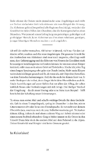 Buchcover und Innenansicht für das Buch: Hirn to go