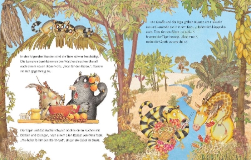 Buchcover und Innenansicht für das Buch: Der Bär braucht Trost