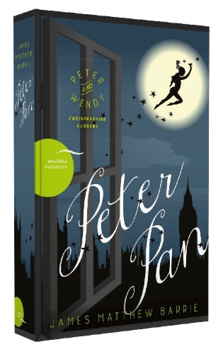 Buchcover und Innenansicht für das Buch: Peter Pan / Peter and Wendy (Zweisprachige Ausgabe)
