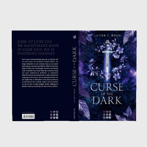Buchcover und Innenansicht für das Buch: Curse of the Dark