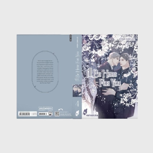 Buchcover und Innenansicht für das Buch: I'LL BE HERE FOR YOU