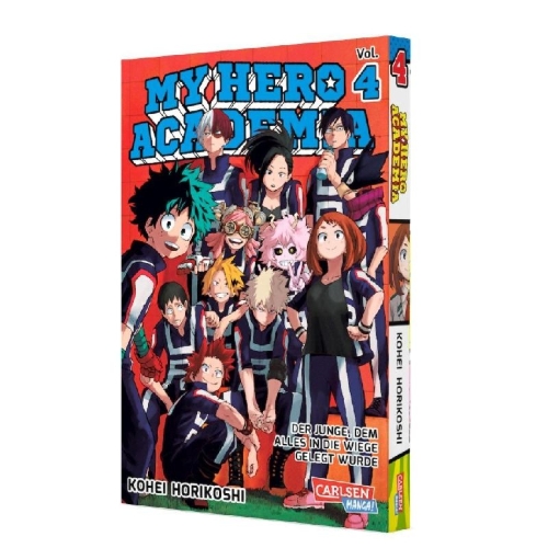Buchcover und Innenansicht für das Buch: Boku no Hero Academia