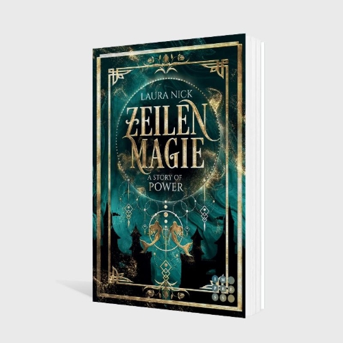Buchcover und Innenansicht für das Buch: Zeilenmagie 3: A Story of Power