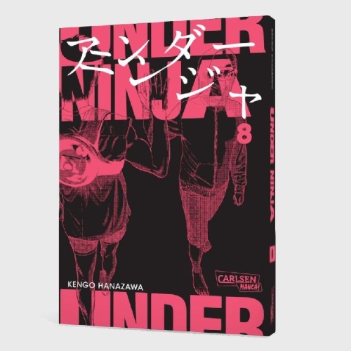 Buchcover und Innenansicht für das Buch: Under Ninja