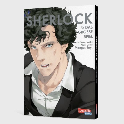 Buchcover und Innenansicht für das Buch: Sherlock