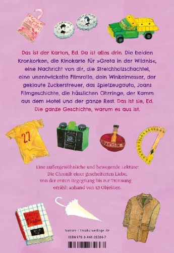 Buchcover und Innenansicht für das Buch: Why we broke up