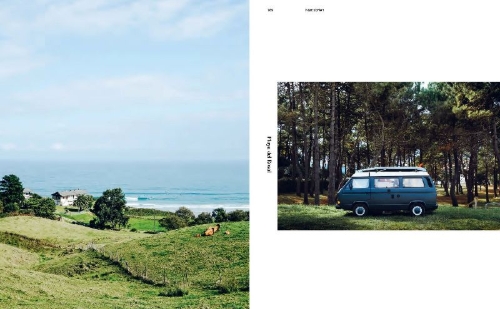 Buchcover und Innenansicht für das Buch: Surf & Travel
