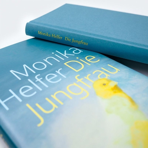 Buchcover und Innenansicht für das Buch: Die Jungfrau