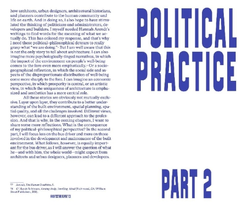 Buchcover und Innenansicht für das Buch: Space is Politics