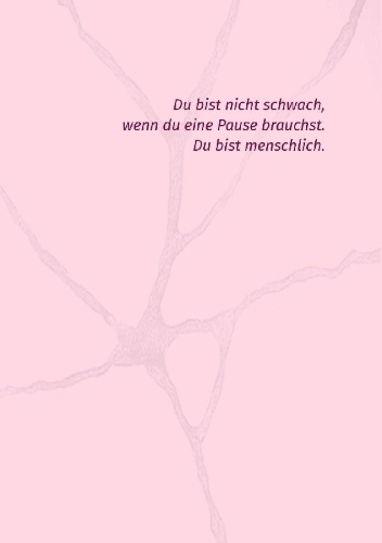 Buchcover und Innenansicht für das Buch: Lieber ECHT kaputt als perfekt am Arsch
