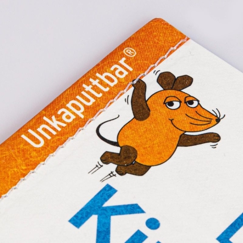 Buchcover und Innenansicht für das Buch: Unkaputtbar: Frag doch mal die Maus: Der Kindergarten