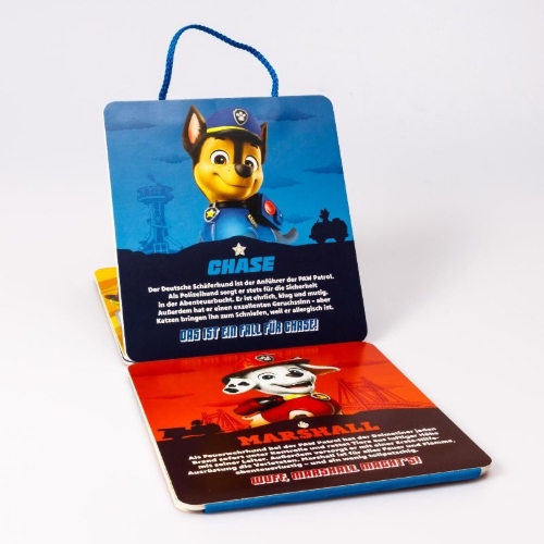 Buchcover und Innenansicht für das Buch: PAW Patrol Pappbilderbuch: So groß bin ich schon!