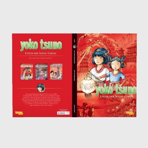 Buchcover und Innenansicht für das Buch: Yoko Tsuno