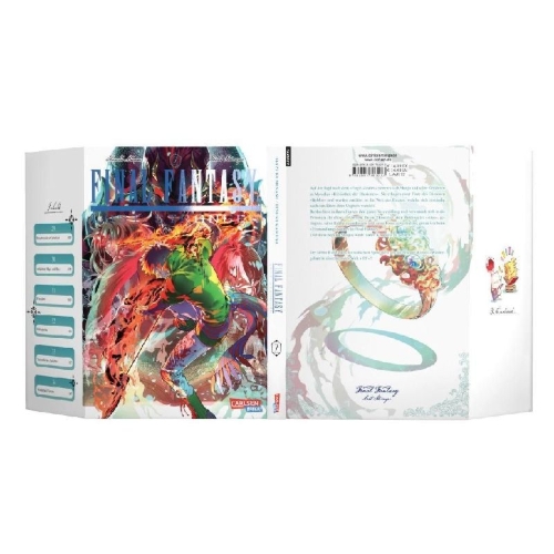 Buchcover und Innenansicht für das Buch: Final Fantasy - Lost Stranger