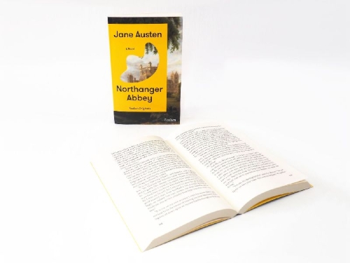 Buchcover und Innenansicht für das Buch: Northanger Abbey. A Novel