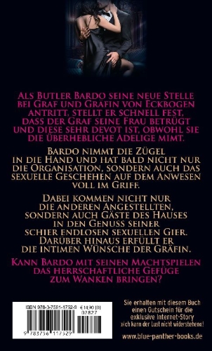 Buchcover und Innenansicht für das Buch: Heiße Sexspiele im Haus des Grafen | Erotischer Roman