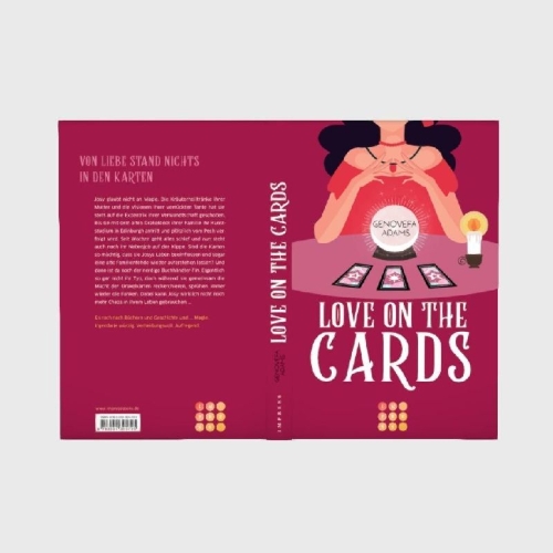 Buchcover und Innenansicht für das Buch: Love on the Cards