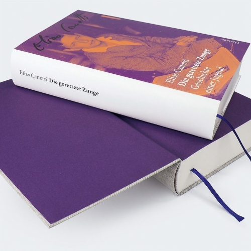 Buchcover und Innenansicht für das Buch: Die gerettete Zunge - Zürcher Ausgabe, Band 5