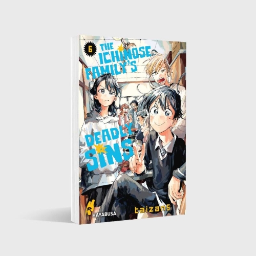 Buchcover und Innenansicht für das Buch: ICHINOSE-KE NO TAIZAI