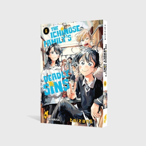 Buchcover und Innenansicht für das Buch: ICHINOSE-KE NO TAIZAI