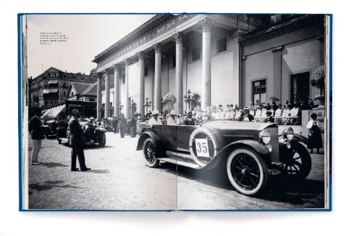 Buchcover und Innenansicht für das Buch: Baden-Baden: The Hidden Motor City