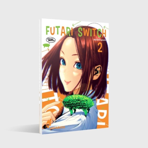 Buchcover und Innenansicht für das Buch: Futari Switch
