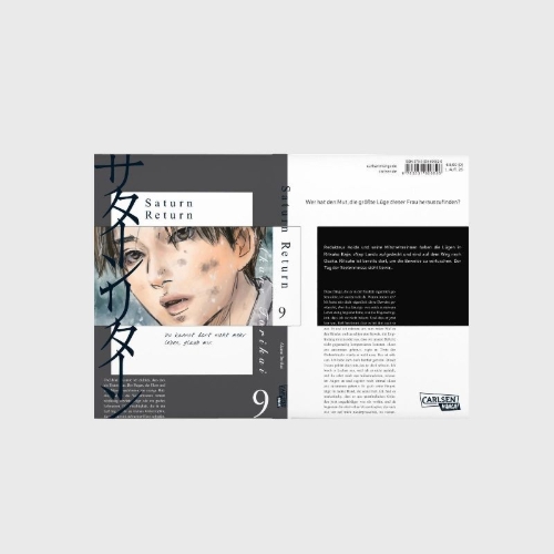 Buchcover und Innenansicht für das Buch: Saturn Return